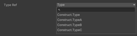 Type Reference In Inspector